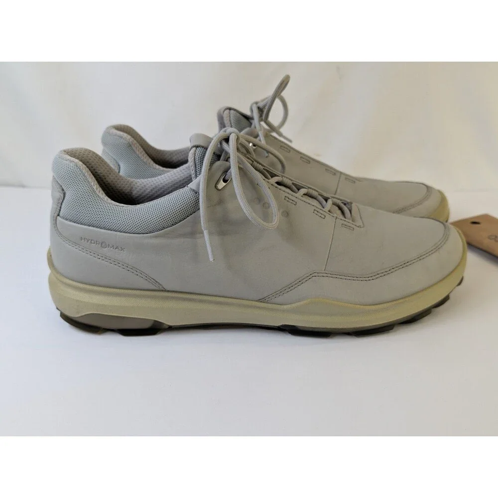 ECCO Golf Biom Hybrid 3 Shoes Concrete Grey Men's EU 44 US 10-10.5 Extra Width